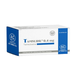 TAMSURIL 0.4 MG X 30 CAP