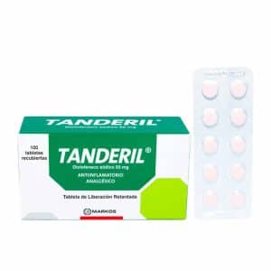 DICLOFENACO 50MG(TANDERIL) X 100 TAB