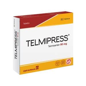 Telmipress 80mg x 30 tabletas