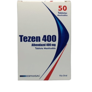 ALBENDAZOL 400MG(TEZEN) X 50 TAB