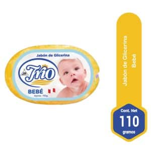 JABON GLICER TRIO/BEBE X 110GR