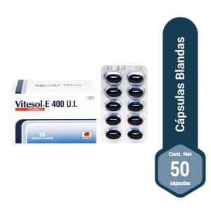 VITESOL E 400 UI X 50 CAP