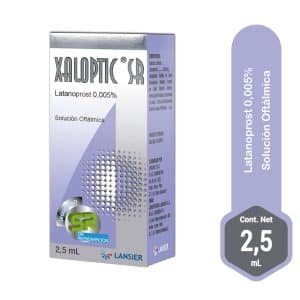LATANOPROST 0.005%(XALOPTIC SR) SOL.OFTAL X 2.5 ML.