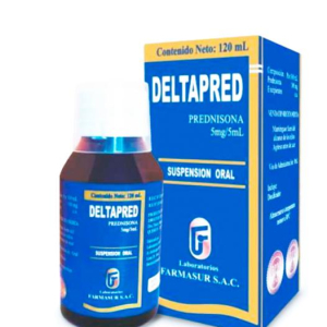 DELTAPRED 5MG/ML SUS X 120ML